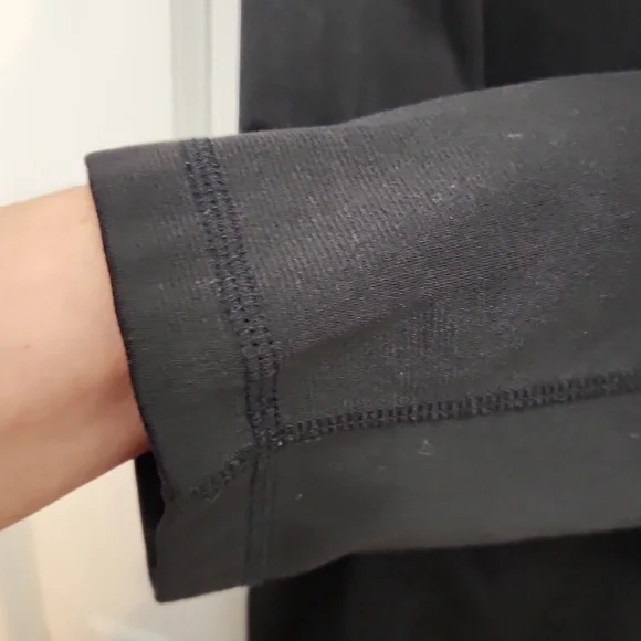 The North Face Men's Black Quarter Zip Long Sleeve Pullover Top Size XXL - Picture 5 of 9